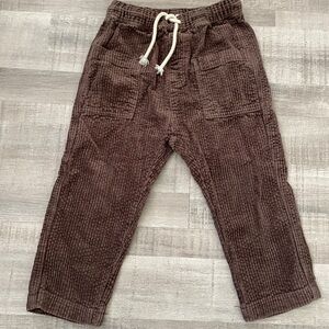 H&M Kids Brown Corduroy Pants